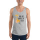 Men’s Staple Tank Top/Giraffe - Enet Images
