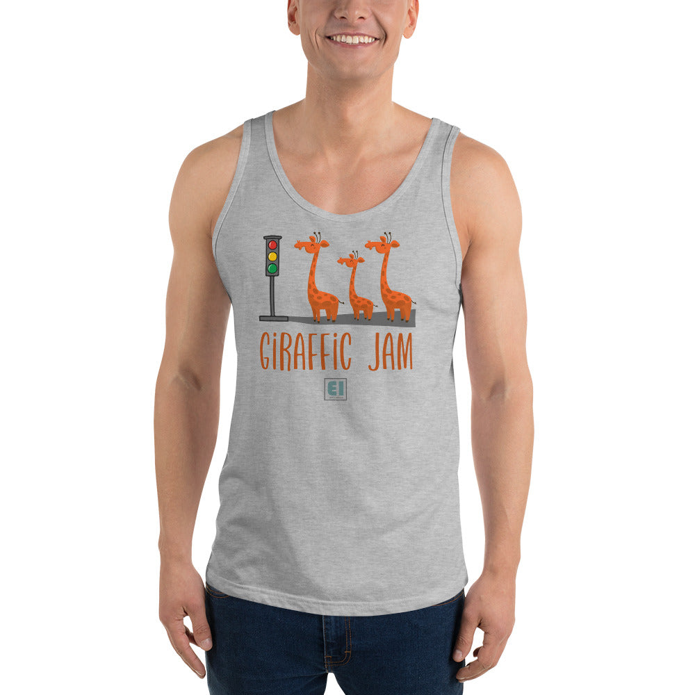 Men’s Staple Tank Top/Giraffe-Jam