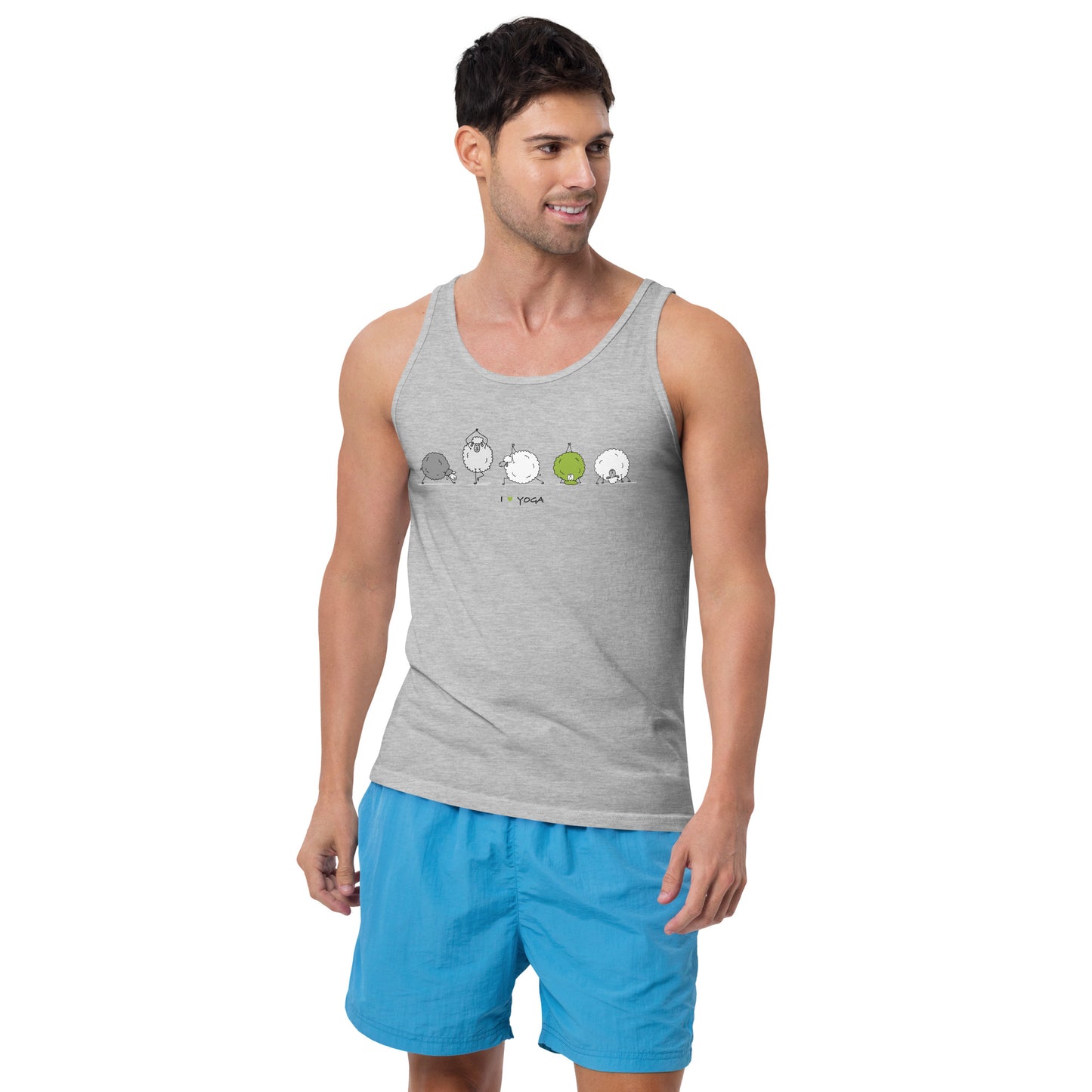 Men’s Staple Tank Top/Yoga-Sheep