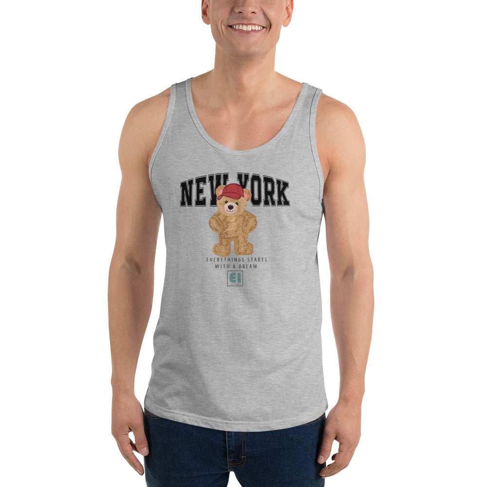 Men’s Staple Tank Top/Teddy-Bear-New-York