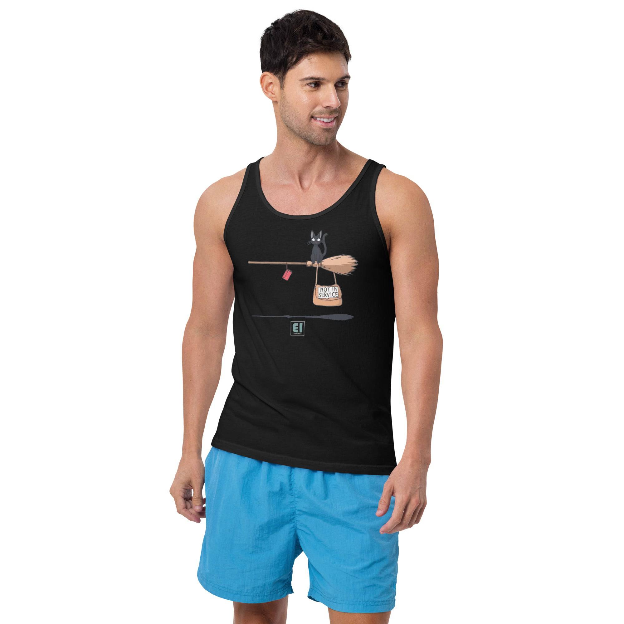 Men’s Staple Tank Top/Not-In-Service - Enet Images