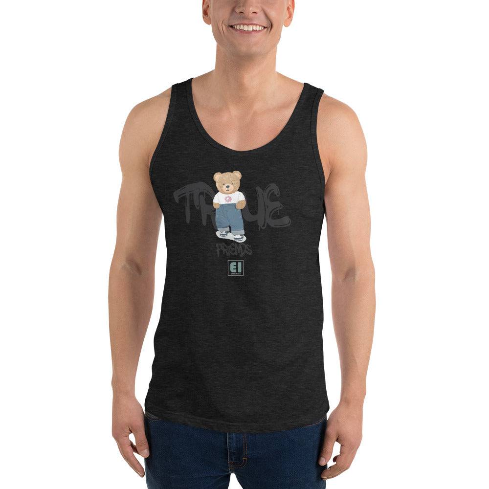 Men’s Staple Tank Top/Teddy-Bear-True - Enet Images