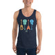 Men’s Staple Tank Top/Guitars-Vintage - Enet Images