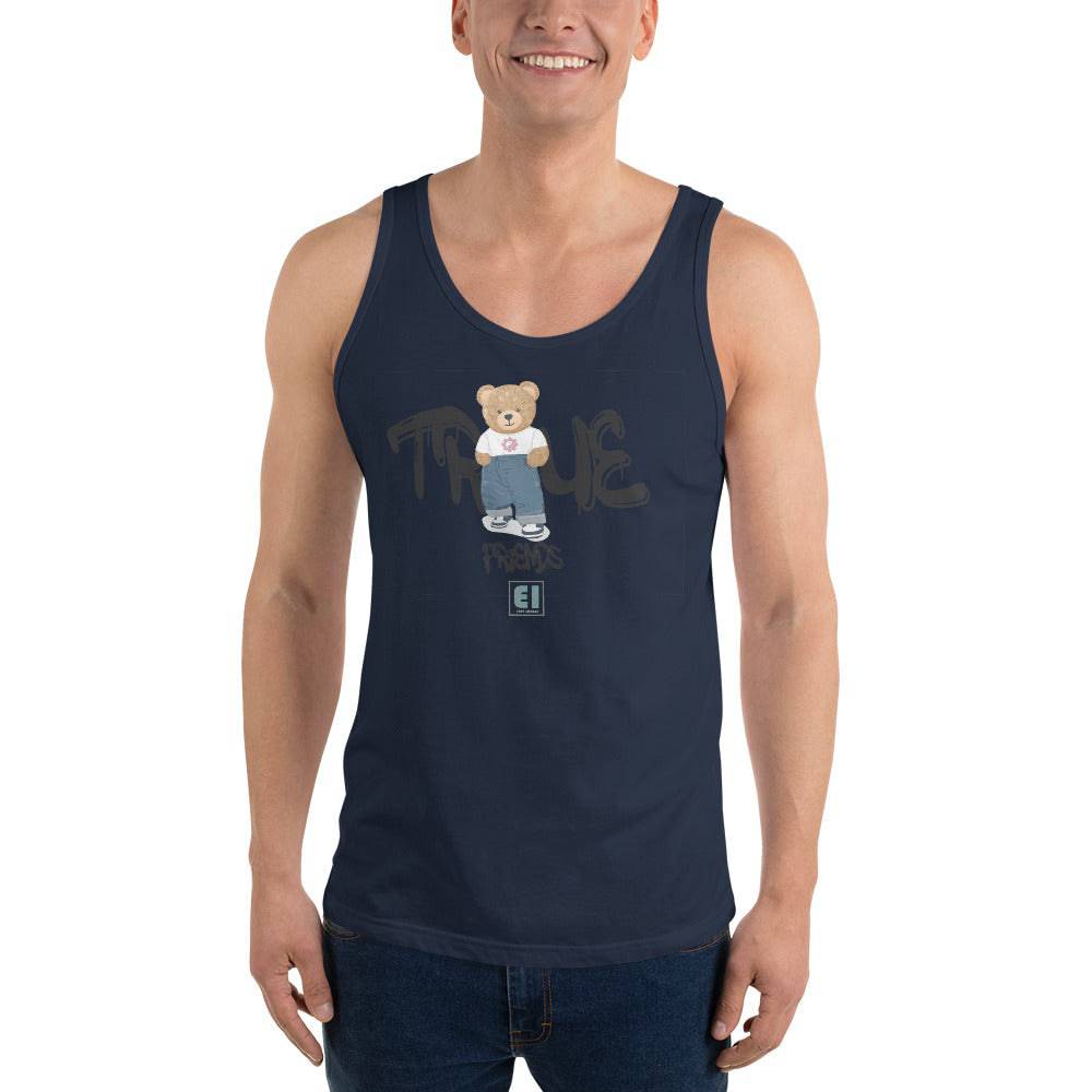 Men’s Staple Tank Top/Teddy-Bear-True - Enet Images