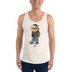 Men’s Staple Tank Top/Teddy-Bear-Street-Guy - Enet Images