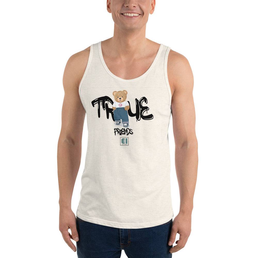 Men’s Staple Tank Top/Teddy-Bear-True - Enet Images