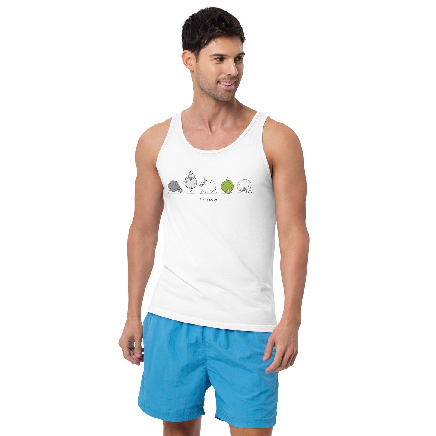 Men’s Staple Tank Top/Yoga-Sheep