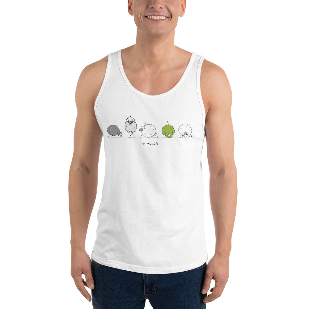 Men’s Staple Tank Top/Yoga-Sheep