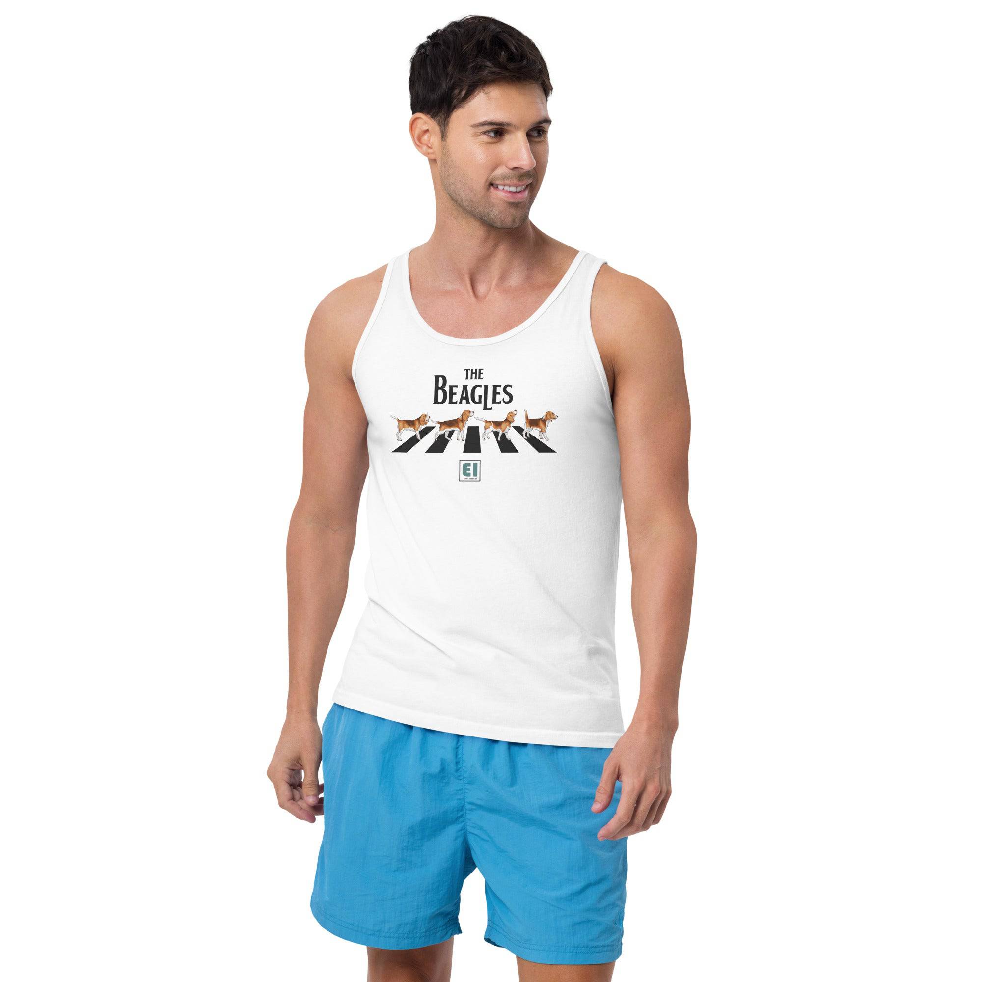 Men’s Staple Tank Top/The Beagles - Enet Images