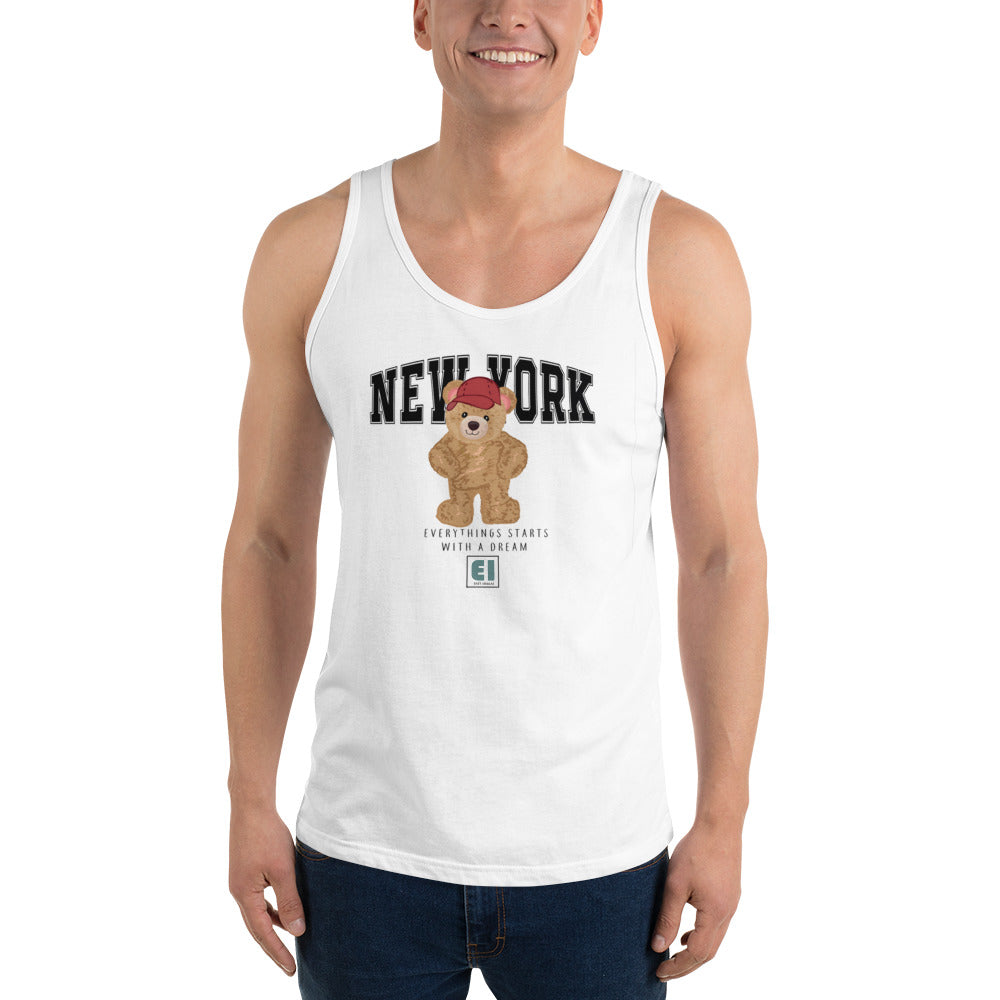 Men’s Staple Tank Top/Teddy-Bear-New-York