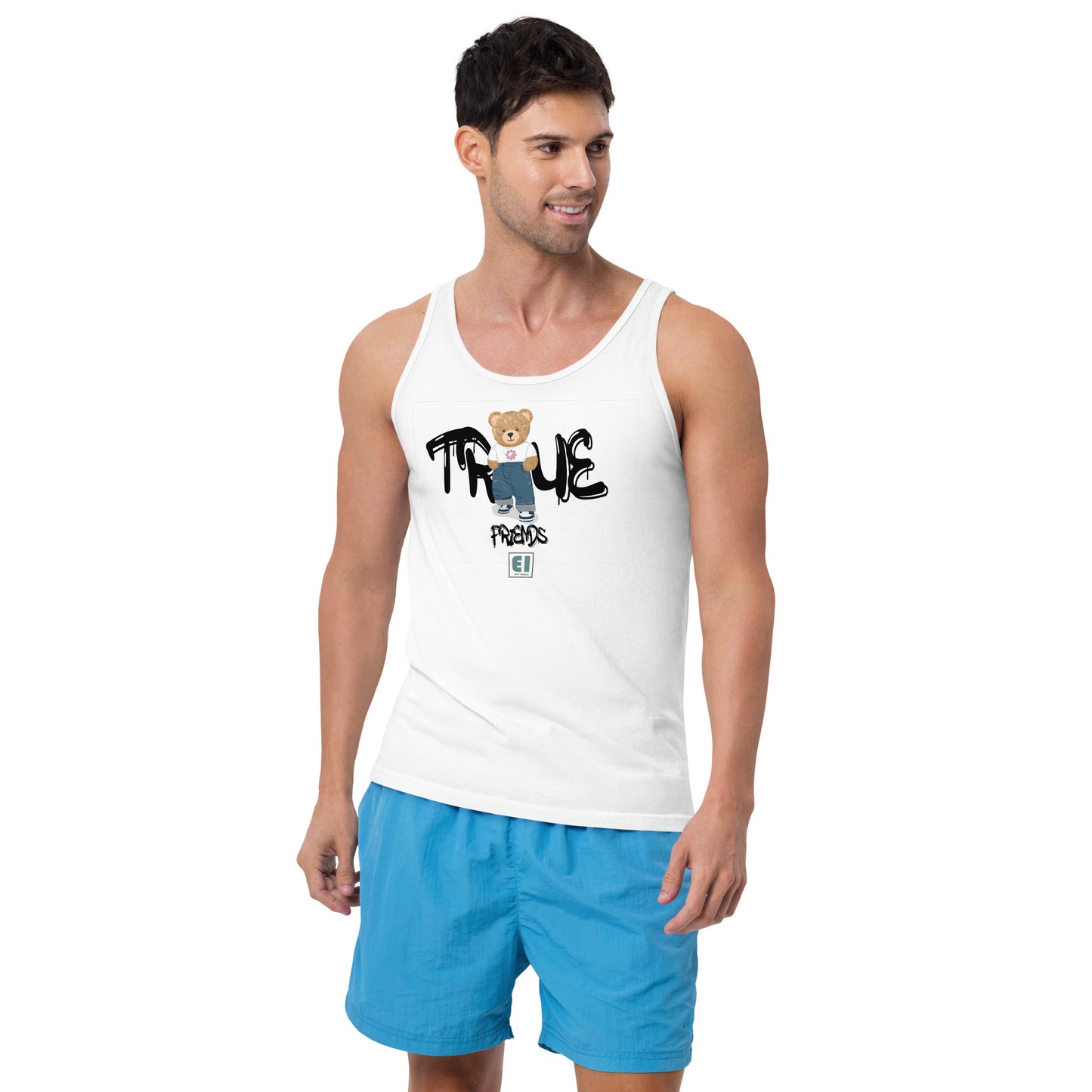 Men’s Staple Tank Top/Teddy-Bear-True