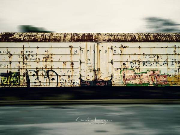 Train In Motion  - Art Print - Enet Images