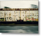 Train In Motion  - Metal Print - Enet Images