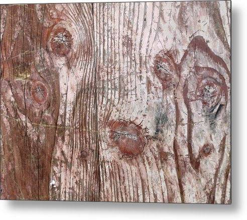 Wooden Surface - Metal Print - Enet Images