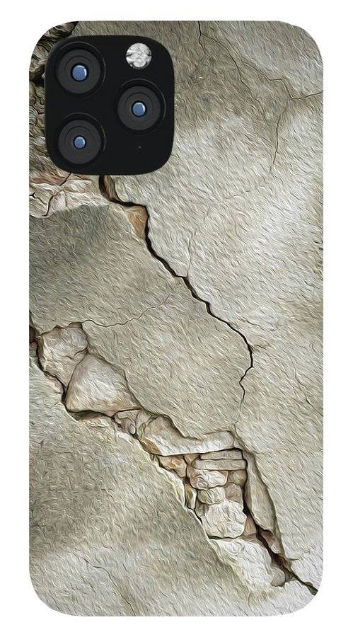 Crack On Wall Oil Effect - Phone Case - Enet Images