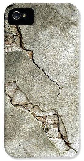 Crack On Wall Oil Effect - Phone Case - Enet Images