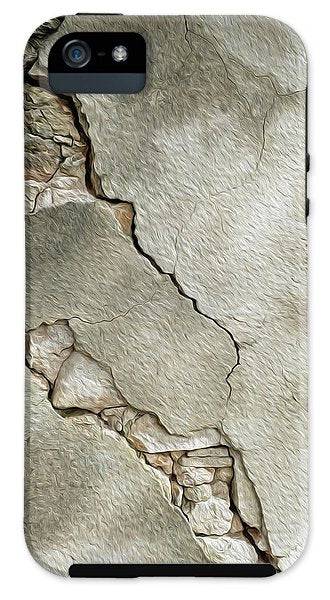 Crack On Wall Oil Effect - Phone Case - Enet Images