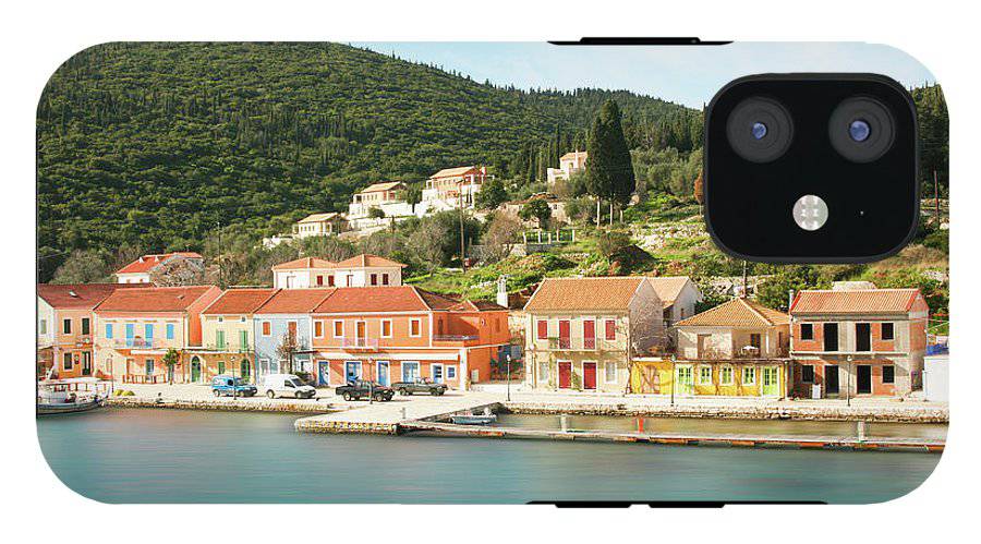 Fiscardo Village Kefalonia - Phone Case - Enet Images