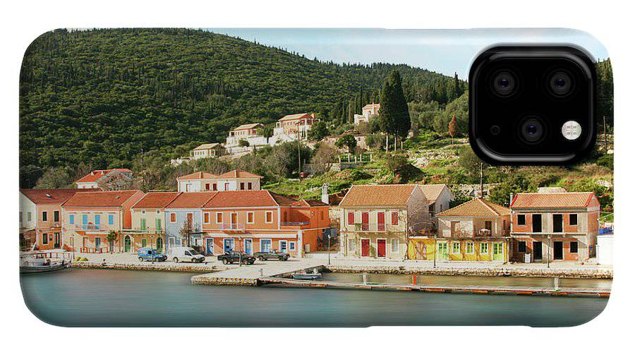 Fiscardo Village Kefalonia - Phone Case - Enet Images