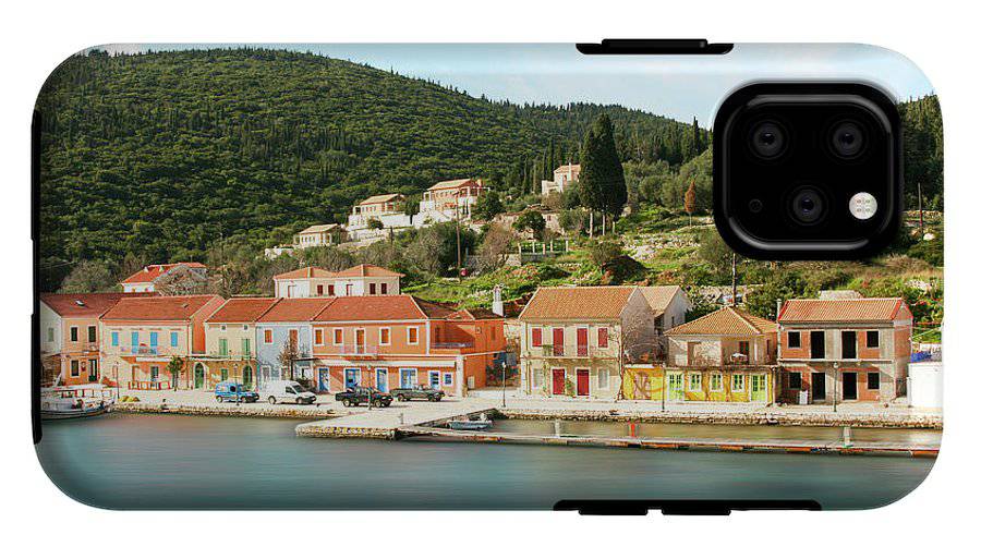 Fiscardo Village Kefalonia - Phone Case - Enet Images