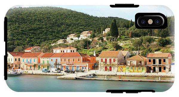 Fiscardo Village Kefalonia - Phone Case - Enet Images