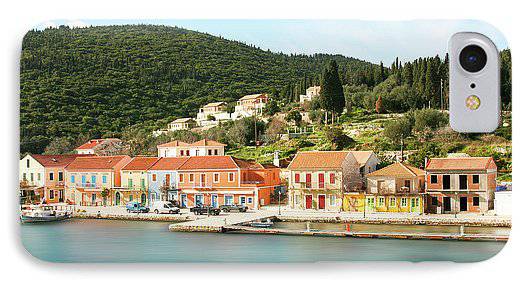 Fiscardo Village Kefalonia - Phone Case - Enet Images