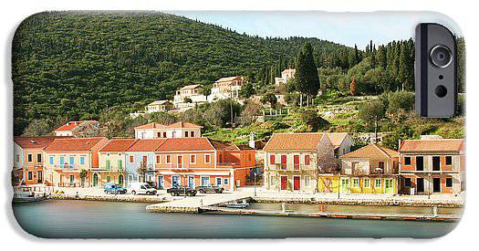 Fiscardo Village Kefalonia - Phone Case - Enet Images