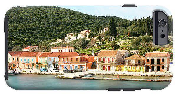 Fiscardo Village Kefalonia - Phone Case - Enet Images