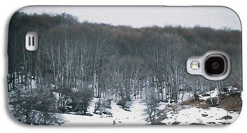 Forest Trees In Winter  - Phone Case - Enet Images