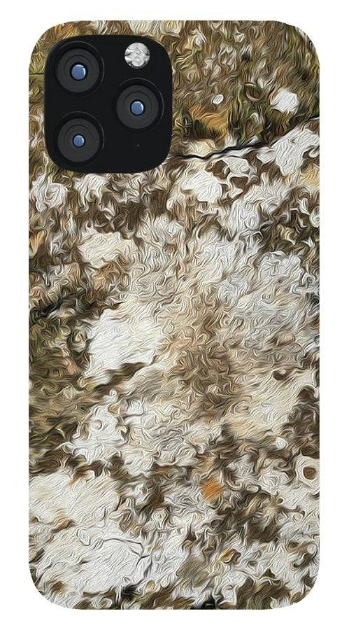 Natural Lichen On Stone-Oil Effect - Phone Case - Enet Images