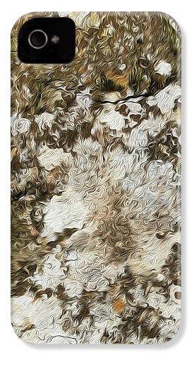 Natural Lichen On Stone-Oil Effect - Phone Case - Enet Images