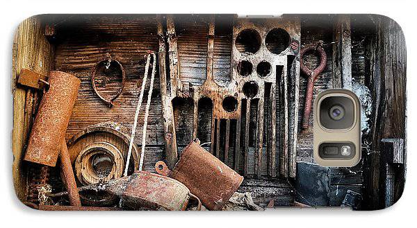 Old Tools In The Olive Grove - Phone Case - Enet Images