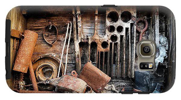 Old Tools In The Olive Grove - Phone Case - Enet Images