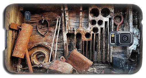 Old Tools In The Olive Grove - Phone Case - Enet Images