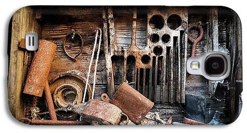 Old Tools In The Olive Grove - Phone Case - Enet Images