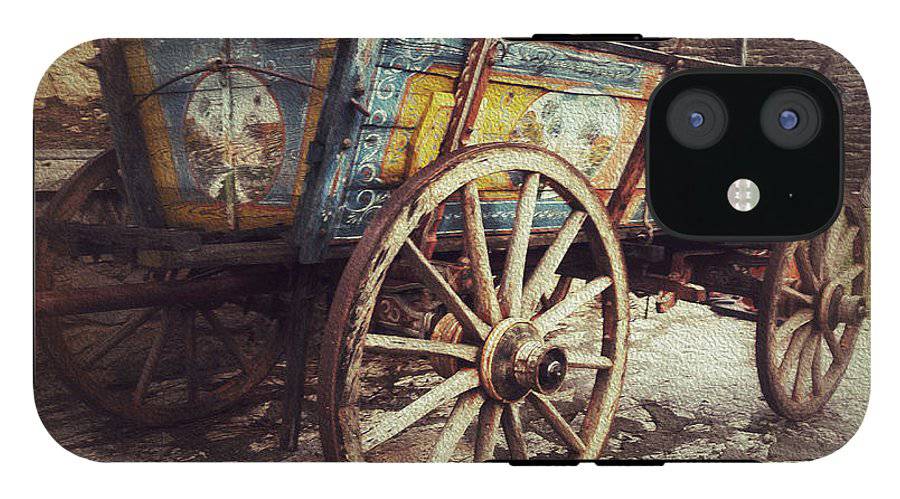 Old Wagon-Oil Effect - Phone Case - Enet Images