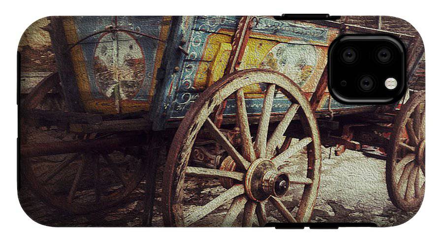 Old Wagon-Oil Effect - Phone Case - Enet Images