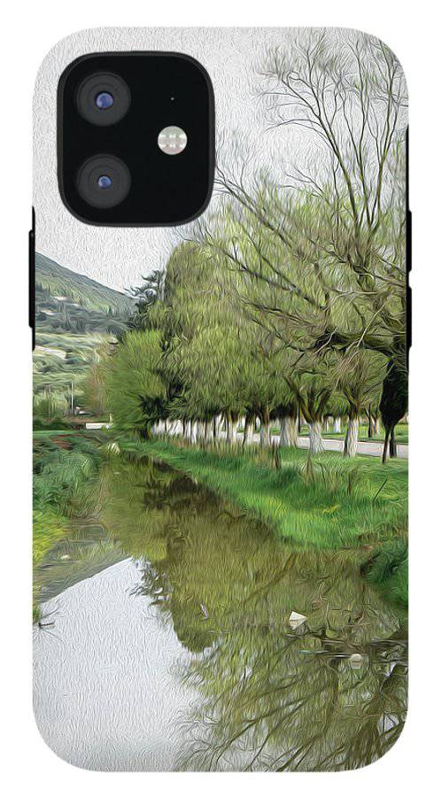 Reflections In The Creek - Phone Case - Enet Images