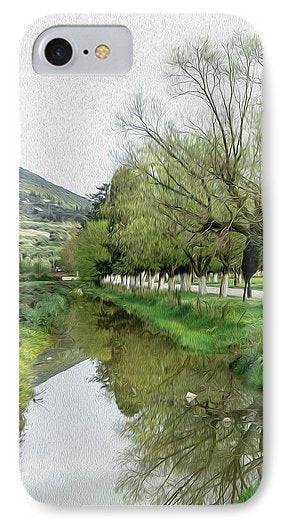 Reflections In The Creek - Phone Case - Enet Images