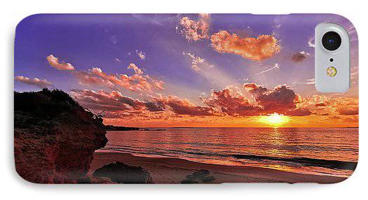 Sunset Against The Clouds - Phone Case - Enet Images