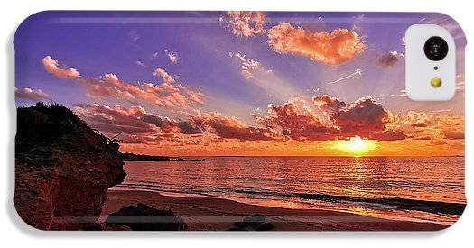 Sunset Against The Clouds - Phone Case - Enet Images
