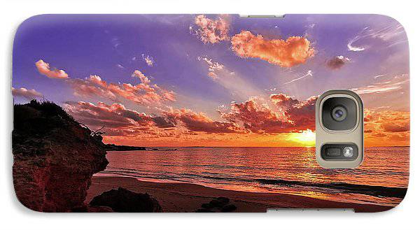 Sunset Against The Clouds - Phone Case - Enet Images