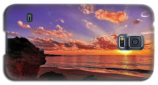 Sunset Against The Clouds - Phone Case - Enet Images