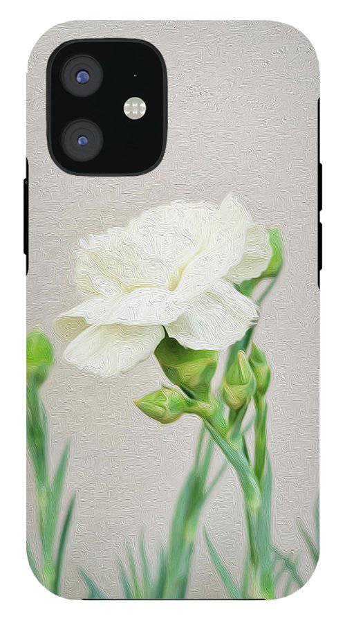 White Carnation - Phone Case - Enet Images