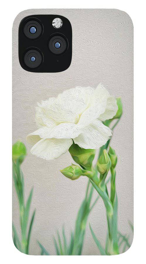 White Carnation - Phone Case - Enet Images