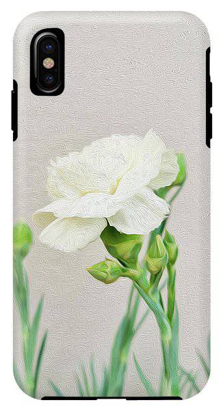 White Carnation - Phone Case - Enet Images