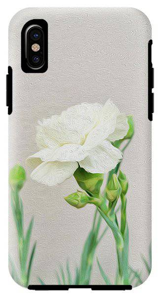 White Carnation - Phone Case - Enet Images