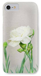 White Carnation - Phone Case - Enet Images