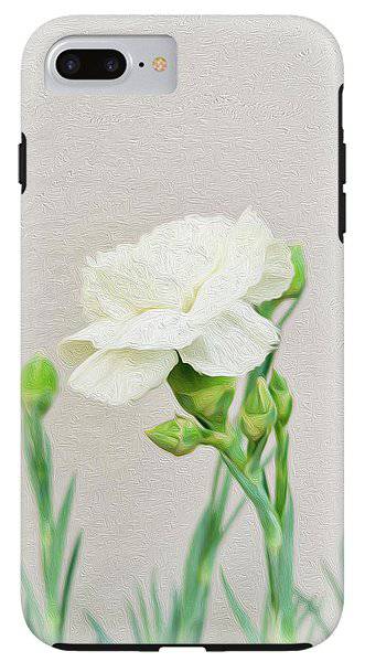 White Carnation - Phone Case - Enet Images