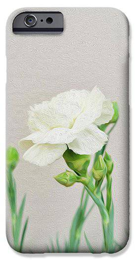 White Carnation - Phone Case - Enet Images